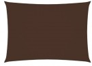 Solseil Vanntett Rektangel 6x5m Brunsvart thumbnail