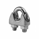 Vajerklemme Vajerlås 4mm rustfritt stål DIN741 thumbnail