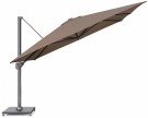 Parasoll Challenger T¹ Premium Firkantet 350x350cm Havana - Stolpe Antrasitt thumbnail