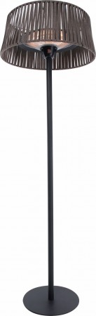 Sunred Artix Corda large frittstående terrassevarmer brown 2100W