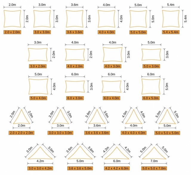 Mer enn 23 størrelser og 30 farger på lager