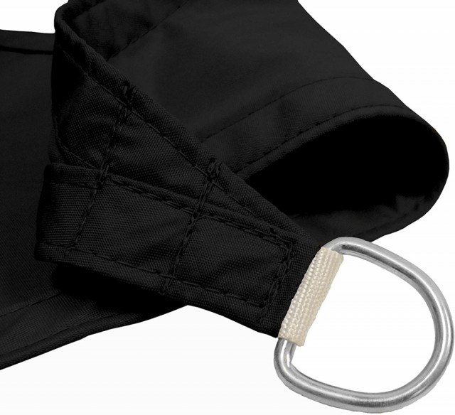 Rustfri D-ring i hvert hjørne