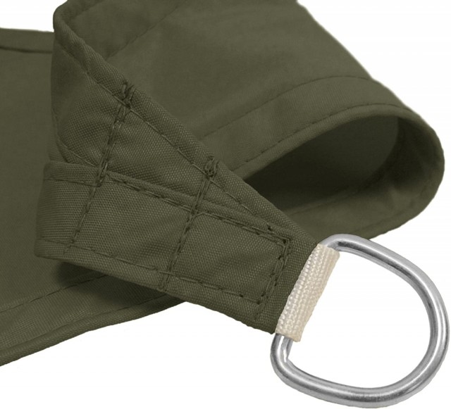 Rustfri D-ring i hvert hjørne