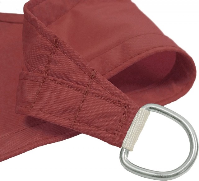 Rustfri D-ring i hvert hjørne